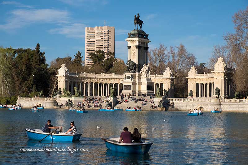 Estanque Grande del Parque del Retiro, Madrid