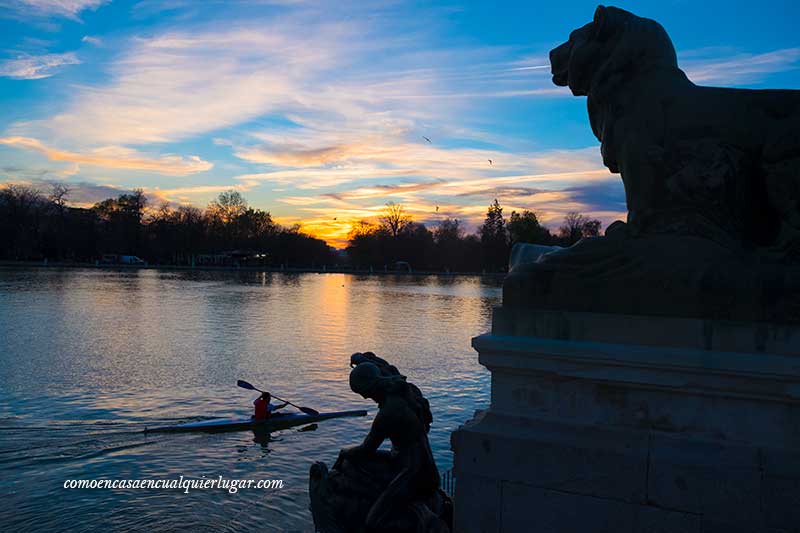 Estanque del Retiro, Qué hacer y qué ver en el parque del Retiro