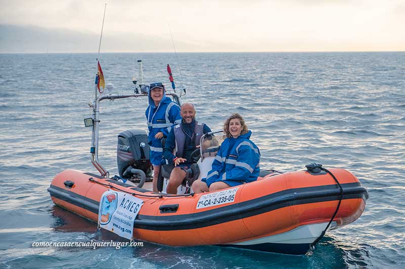 Cruzar el estrecho de Gibraltar a nado