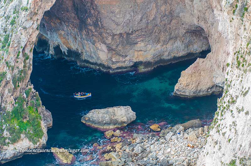 Visita a la Grotta Blue