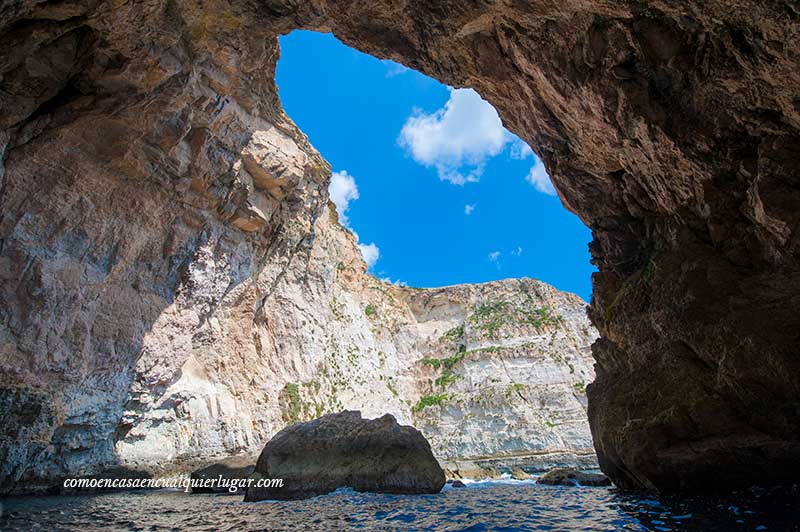 Visita a la Grotta Blue wied iz zurrieq