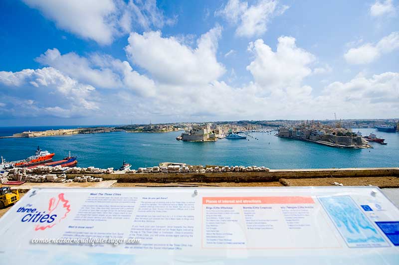 las tres ciudades Malta