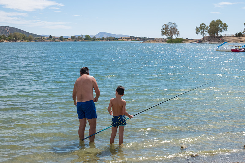 Embalse de Proserpina pesca