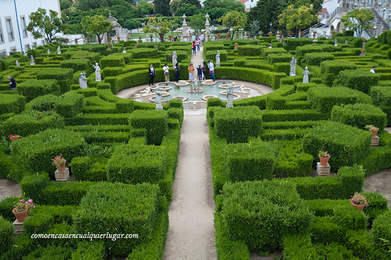 Jardín de San Juan Bautista o Jardim do Paço Castelo Branco